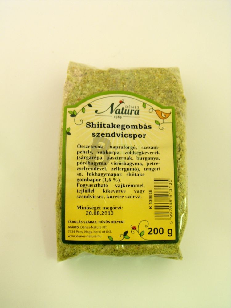 Natura szendvicskrémpor shitake (200 g) ML003080-34-10