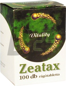 Zeatax fogyasztó rágótabletta 100 db (100 db) ML003506-15-4