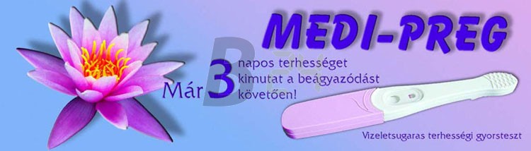 Medi-preg terhességi gyorsteszt 1 db (1 db) ML004259-23-4