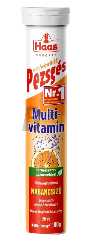 Haas pezsgőtabletta multivitamin (20 db) ML004941-18-11