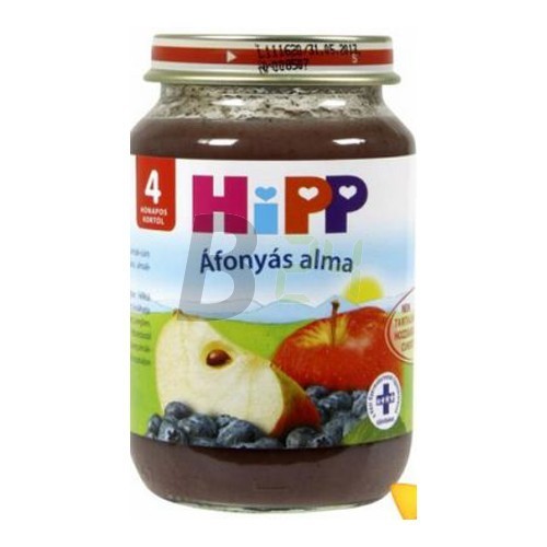 Hipp 4310 áfonyás alma (190 g) ML005678-8-10