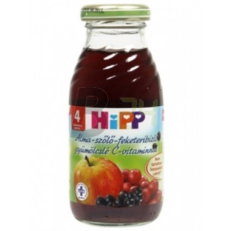 Hipp 8003 alma-szőlő-feketeribizli ital (200 ml) ML005682-10-2