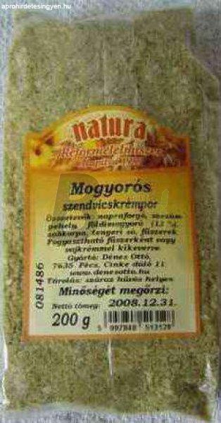 Natura szendvicskrémpor mogyorós (200 g) ML006089-34-10