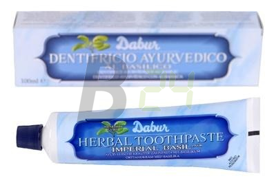 Dabur herbal fogkrém basil /kék/ (100 ml) ML009813-21-3