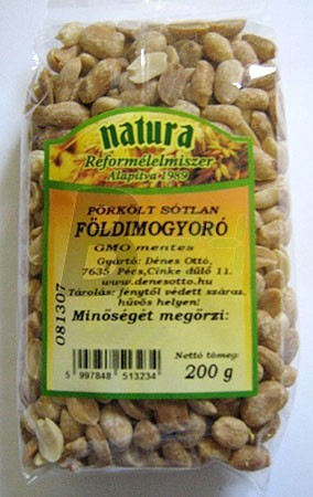 Natura földimogyoró pörkölt sótlan 200 g (200 g) ML010204-32-4