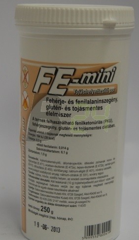 Fe-mini tojáshelyettesítő por (250 g) ML014458-16-3