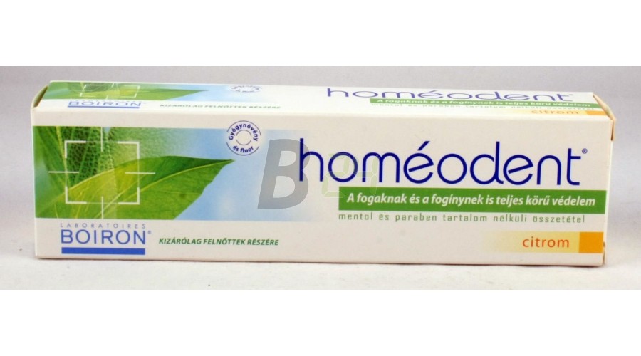 Homéodent fogkrém citromos (75 ml) ML014498-21-1