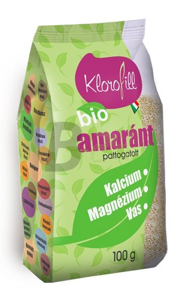 Klorofill bio pattogatott amarántmag (100 g) ML015675-31-10
