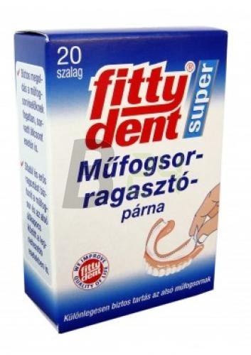 Fittydent műfogsorragasztó párna (20 db) ML016573-27-6