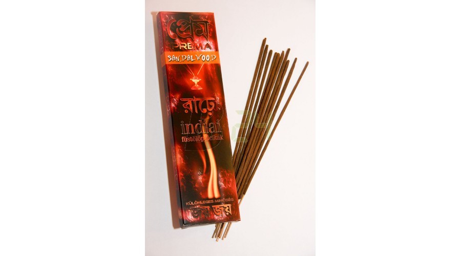 Füstölő prema sandalwood (10 db) ML016818-25-6