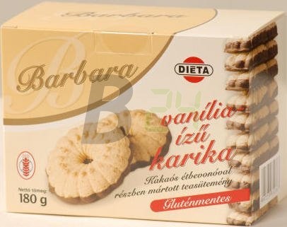 Barbara gluténmentes vaníliás karika (180 g) ML023265-27-6