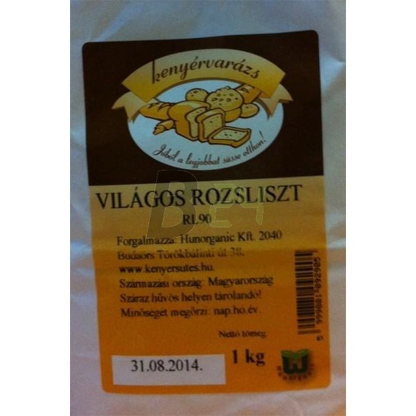 Kenyérvarázs világos rozsliszt rl 90 (1000 g) ML025670-37-5