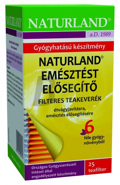 Naturland emésztést elősegítő tea filt. (25 filter) ML026339-13-6