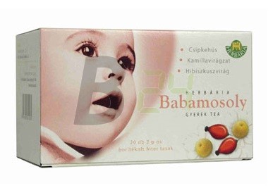 Herbária babamosoly gyerek tea filteres (20 filter) ML026439-13-3