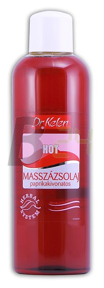 Dr.kelen masszázsolaj hot paprika 1000ml (1000 ml) ML027602-30-7