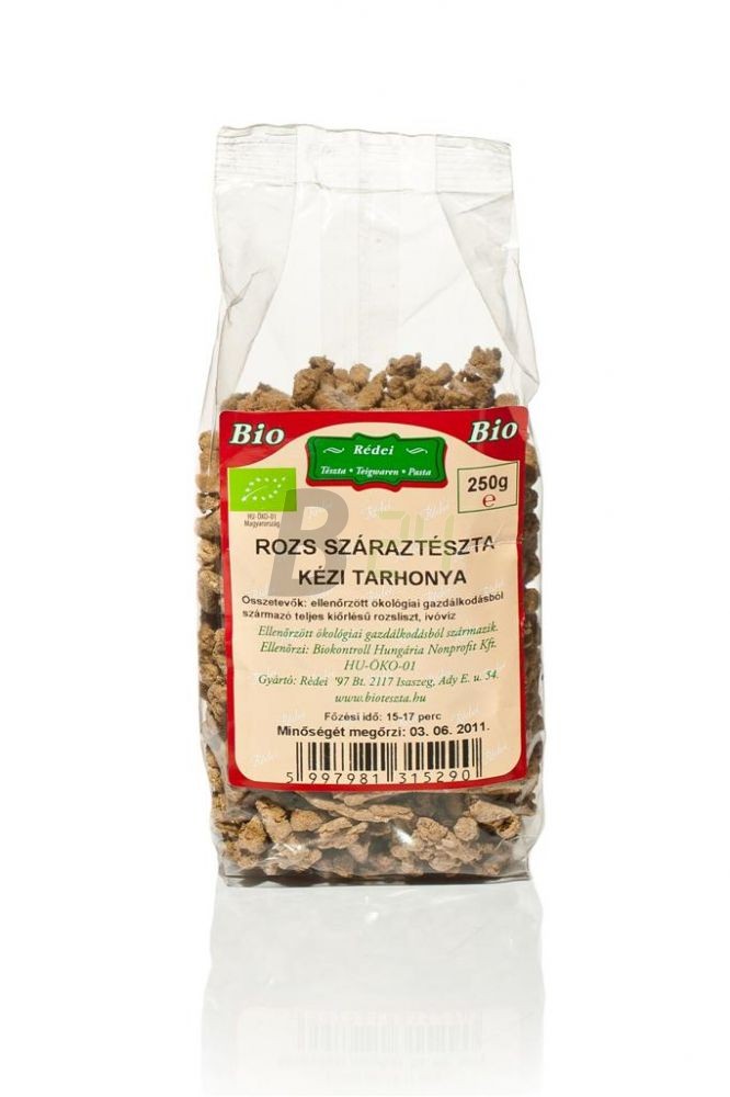 Rédei bio tészta rozs tarhonya kézi (250 g) ML027935-9-3