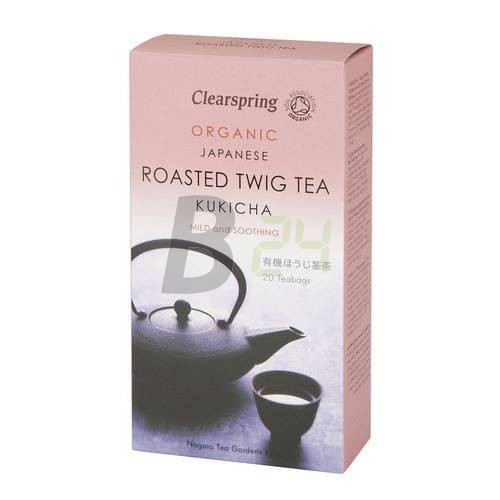 Clearspring bio kukicha ág filteres tea (20 filter) ML029985-14-9