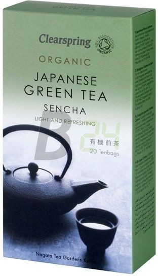Clearspring bio sencha zöld filteres tea (20 filter) ML029988-14-9