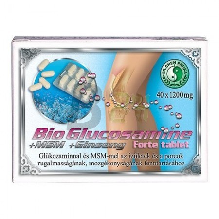 Dr.chen bio glucosamine forte tabletta (40 db) ML030304-18-2