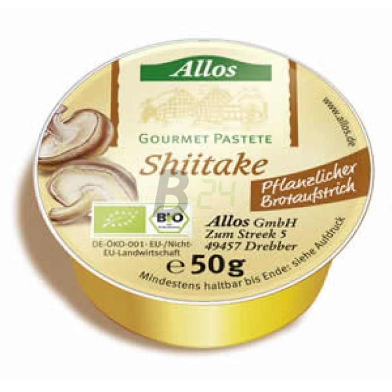 Allos pástétom shiitake 50 g (50 g) ML031389-14-7