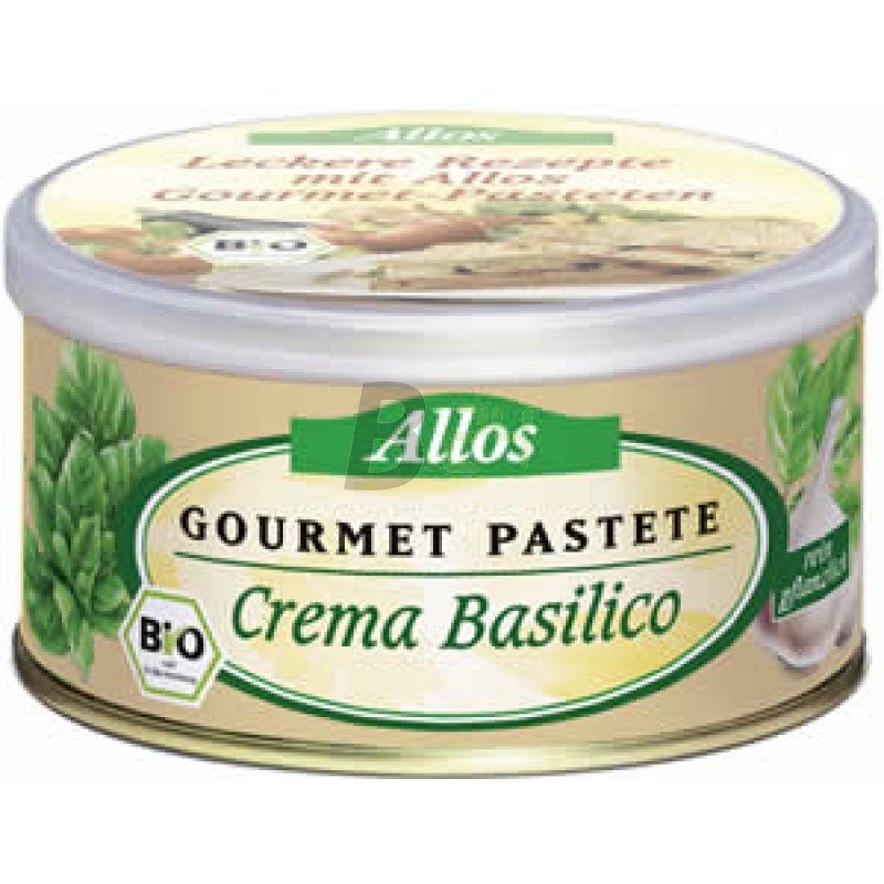 Allos pástétom bazsalikomos 125 g (125 g) ML033726-14-7