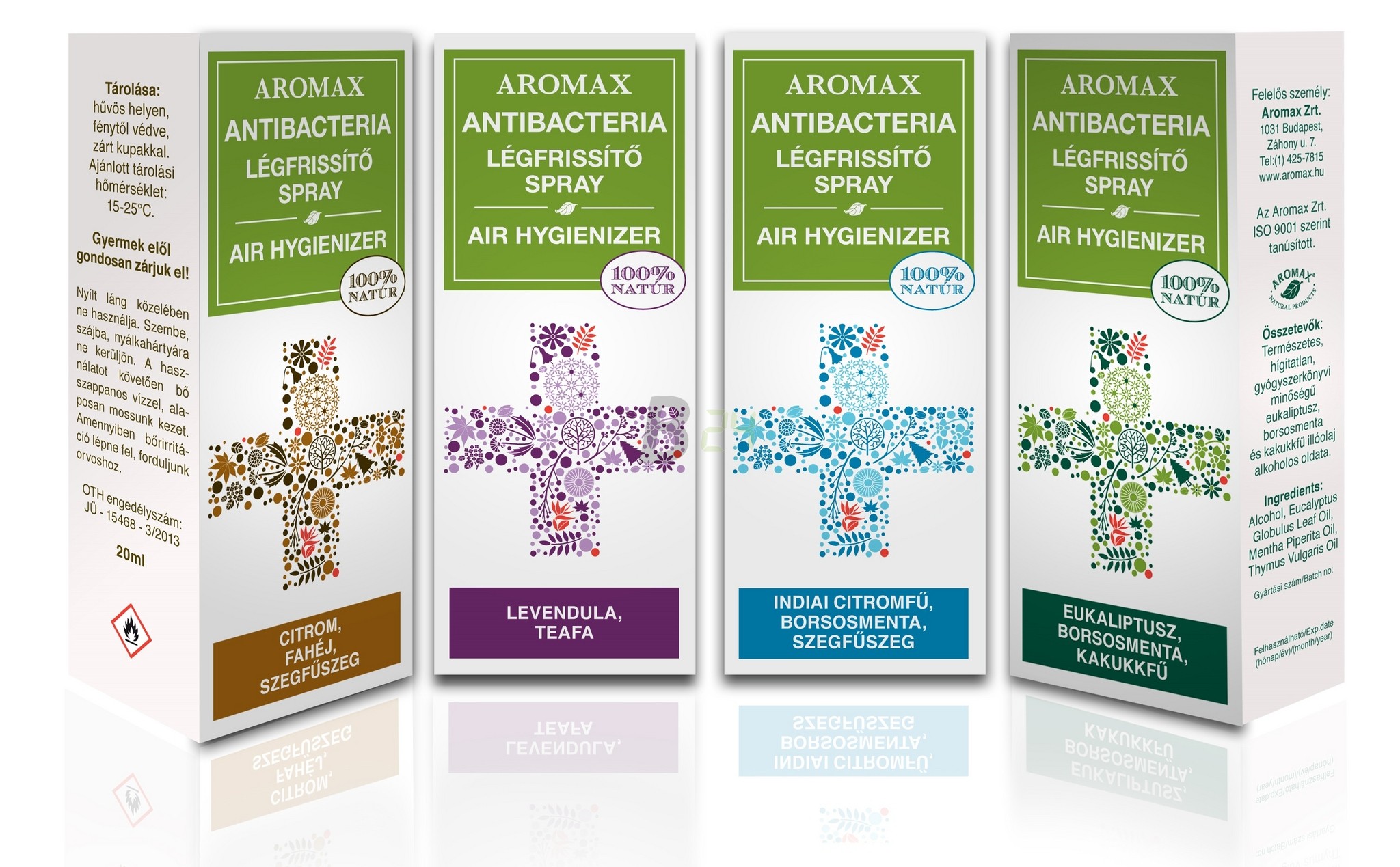 Aromax antibakteria spray euka-borsment (20 ml) ML034667-20-1