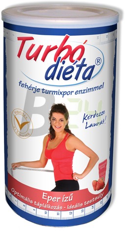 Turbo diéta fogyókúrás italpor eper (525 g) ML037585-9-1