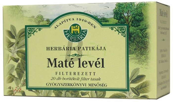 Herbária maté levél tea filteres (20 filter) ML042496-13-1