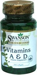 Swanson a és d vitamin kapszula 250 db (250 db) ML042610-34-9