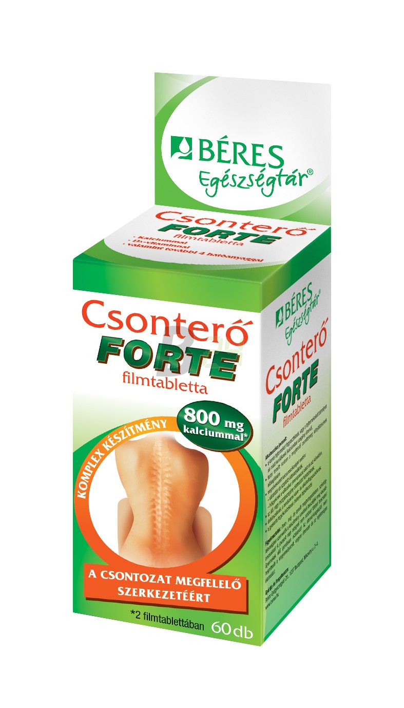 Béres e. porcerő forte tabletta 60 db (60 db) ML045213-34-3