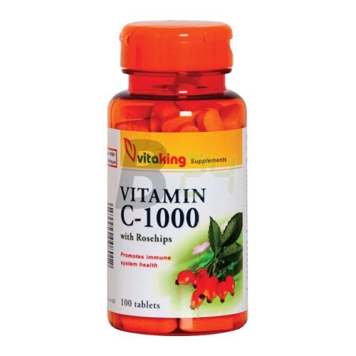 Vitaking c-1000 csipkebogyó tabl. 100 db (100 db) ML045271-18-10