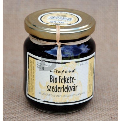 Vitafood bio feketeszederlekvár (230 g) ML045412-11-9