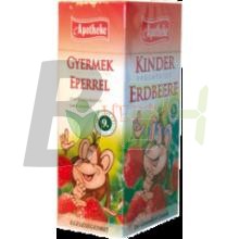 Apotheke gyümölcstea gyerekeknek eper (20 filter) ML045741-38-6