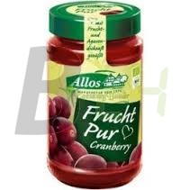 Allos bio tőzegáfonya-lekvár (250 g) ML046263-13-1