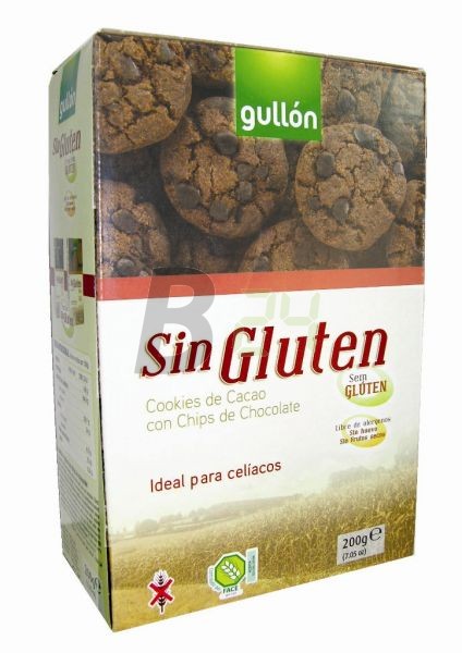 Gullón gluténmentes keksz csokis (200 g) ML046416-27-5
