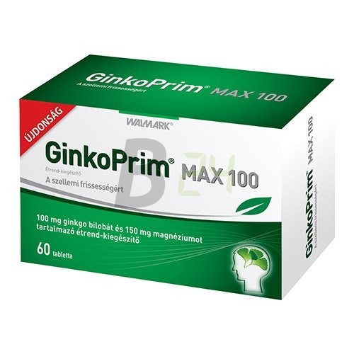 Walmark ginkoprim max 100 mg tabl.60 db (60 db) ML046518-33-9