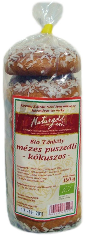 Naturgold bio tönköly puszedli kókuszos (150 g) ML050062-27-9