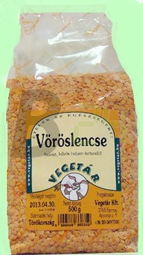 Vegetár vöröslencse (500 g) ML051641-4-8