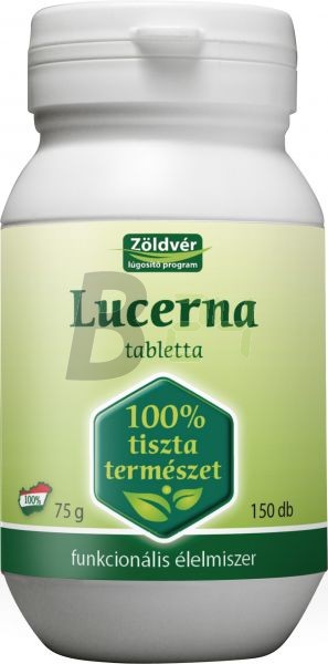 Zöldvér lucerna tabletta 150 db (150 db) ML054291-17-8