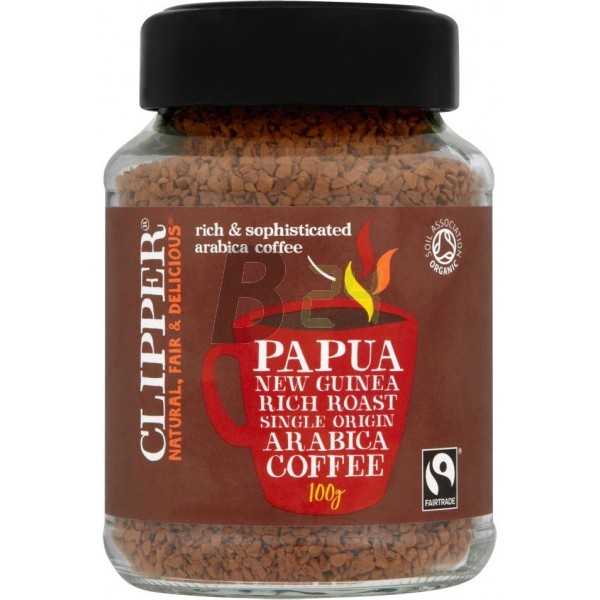 Clipper bio instant kávé pápua új-guinea (100 g) ML054681-2-10