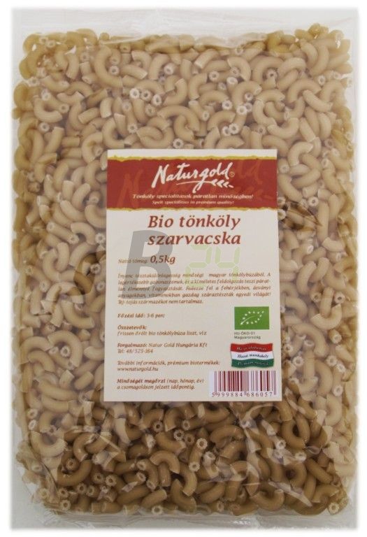 Naturgold bio tészta szarvacska 500 g (500 g) ML056865-33-8