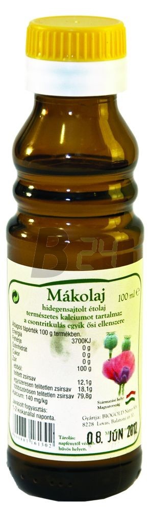 Biogold mákolaj 100 ml (100 ml) ML056967-7-2