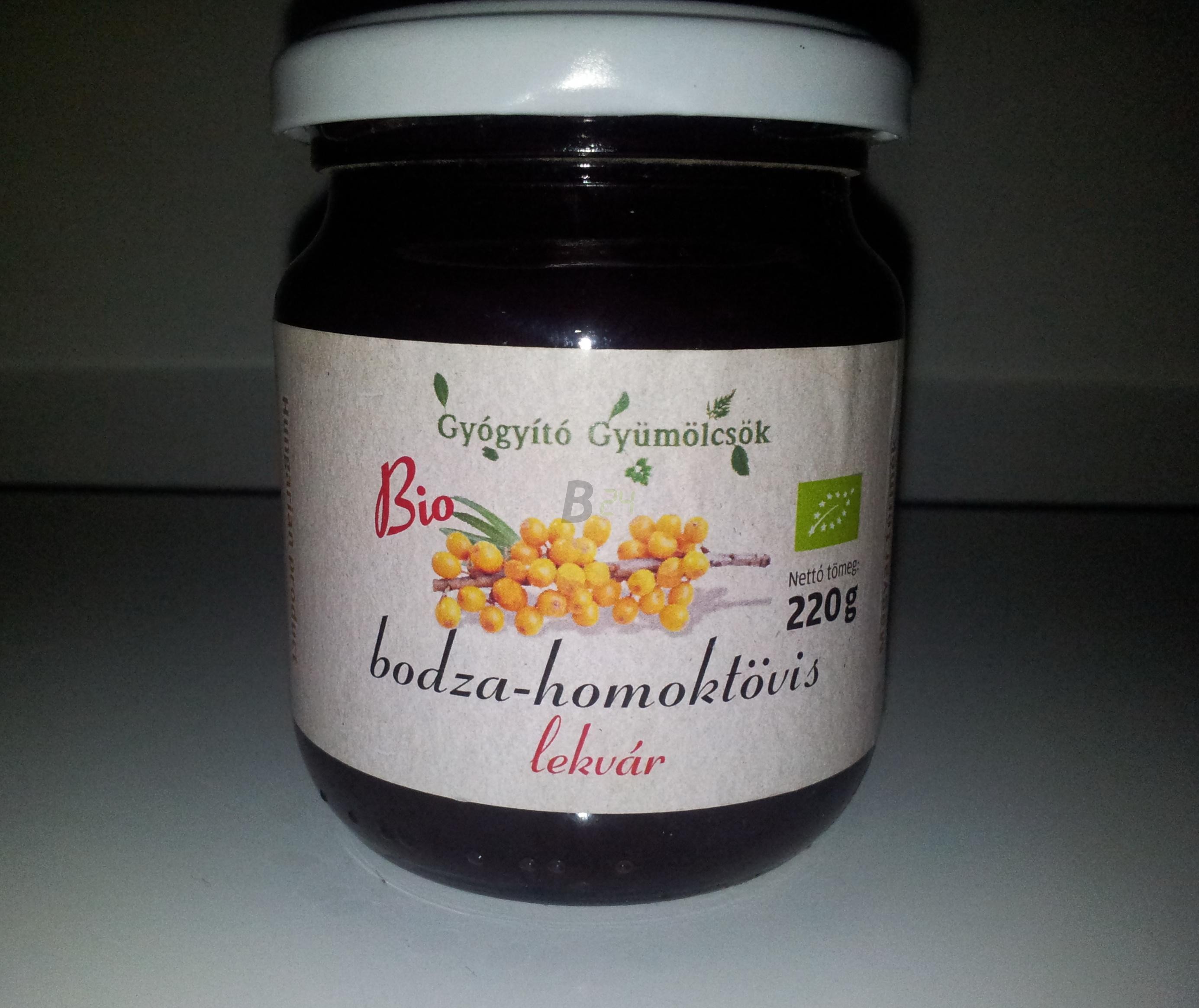 Bio bodza-homoktövis lekvár 220 g (220 g) ML059622-13-2