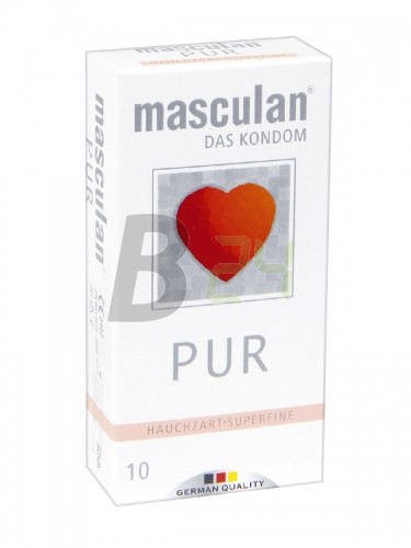 Masculan óvszer pur 10 db (10 db) ML060120-25-8