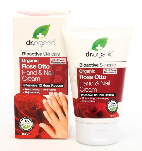 Dr.organic bio rózsa kéz-és körömápoló (125 ml) ML063621-28-3