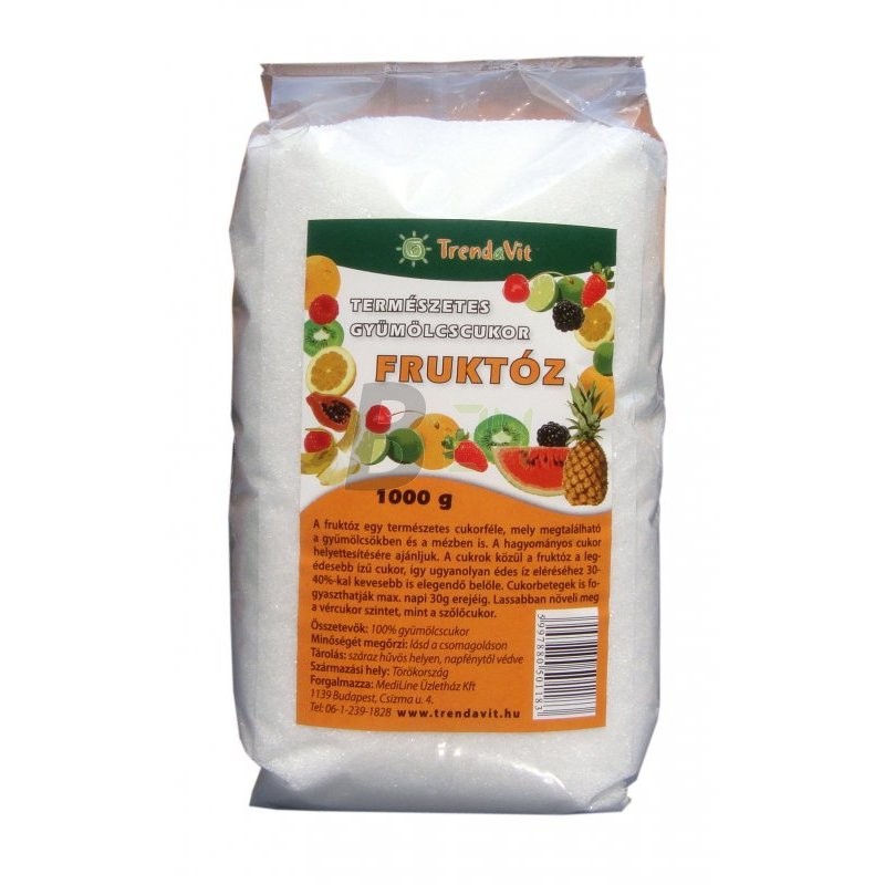 Trendavit gyümölcscukor /fruktóz/ 1000 g (1000 g) ML064079-3-3