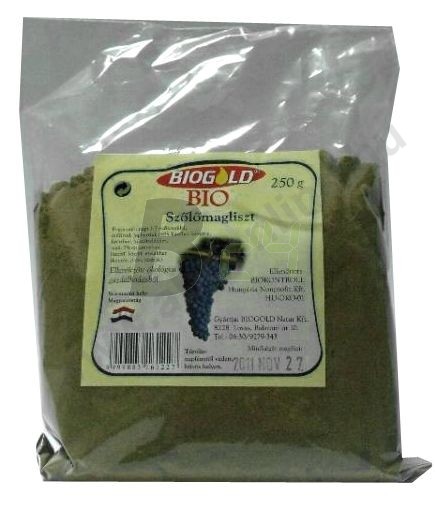 Biogold bio szőlőmag és héj őrlemény (150 g) ML064739-15-10