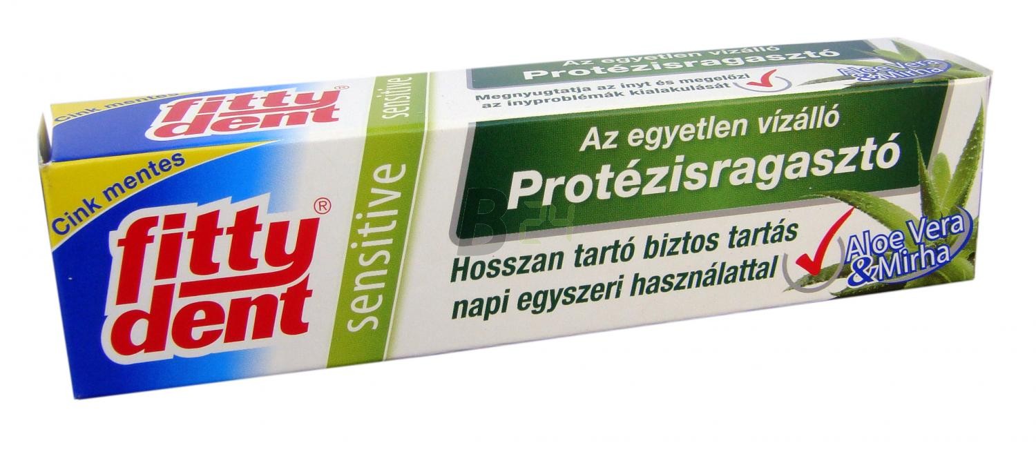 Fittydent müfogsorrögzítő krém sensitive (40 g) ML065021-27-6