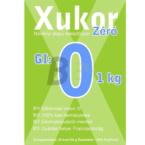 Xukor édesítőszer zéró 1000 g (1000 g) ML066166-10-2