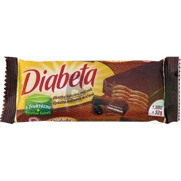 Diabeta ostya fruktózzal kakaós (32 g) ML066887-28-10